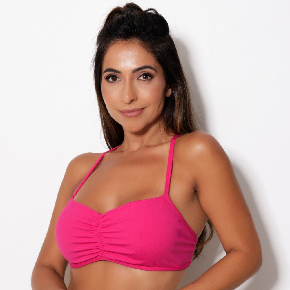 Top Esportivo Pink